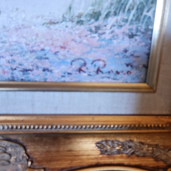 Oil painting by R. Russo - Picture 3 of 4